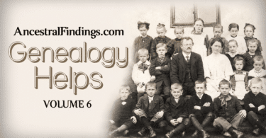 Genealogy Helps, Vol. 6 (Free eBook)