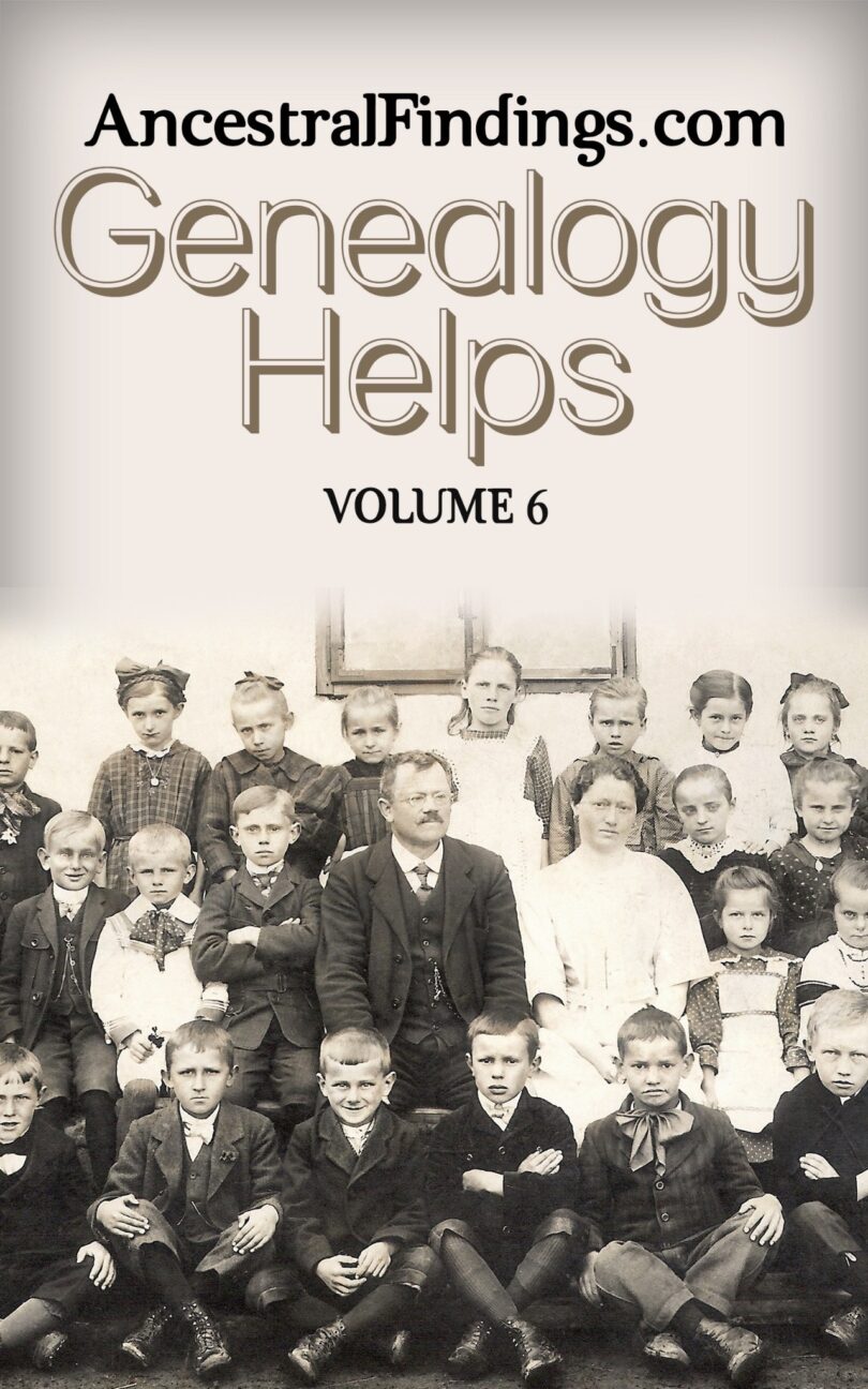 Genealogy Helps, Vol. 6 (eBook)