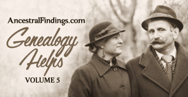 Genealogy Helps, Vol. 5 (Free eBook)