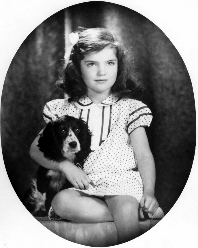 PX 81-32:51 Jacqueline Bouvier, 1935. Photograph by David Berne, in the John F. Kennedy Presidential Library and Museum, Boston.