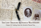 The Lost Treasure of Francis Wainwright, Chapter 13: Tracking Down the Records of Samuel Pope