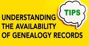 Understanding the Availability of Genealogy Records