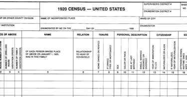 Diving Deep into the 1920 Census
