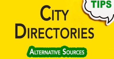 City Directories | Genealogy Clips #62