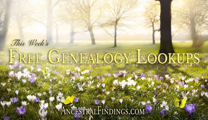 Free Genealogy Lookups