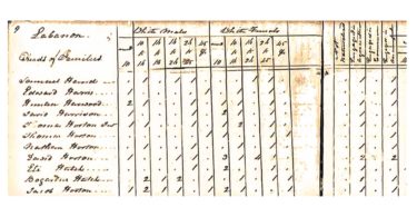 The 1820 US Federal Census — A Closer Look