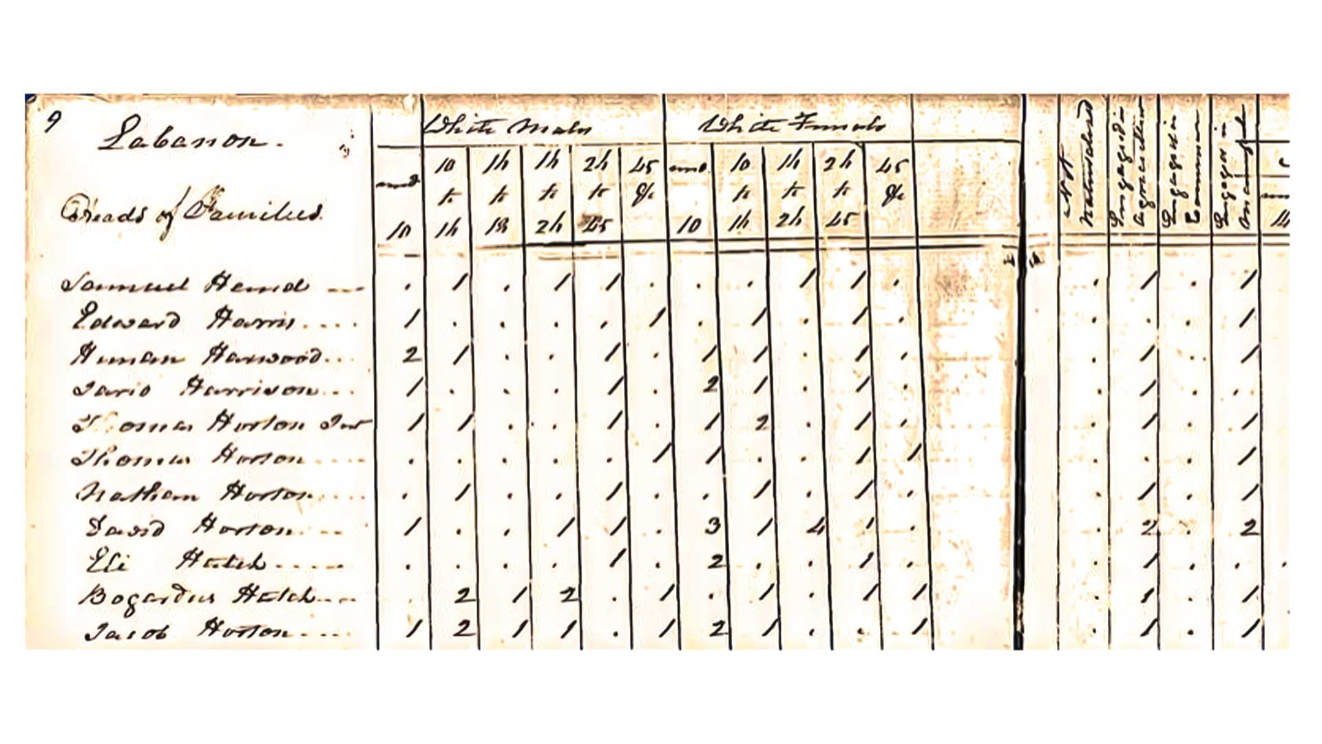 The 1820 US Federal Census — A Closer Look