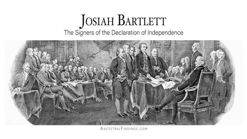 Josiah Bartlett- The Signers of the Declaration of Independence
