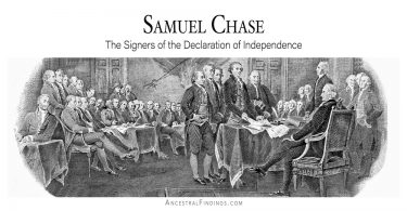 Samuel Chase: Signers of the Declaration of Independence