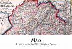 Maps: Substitutes for the 1890 US Federal Census