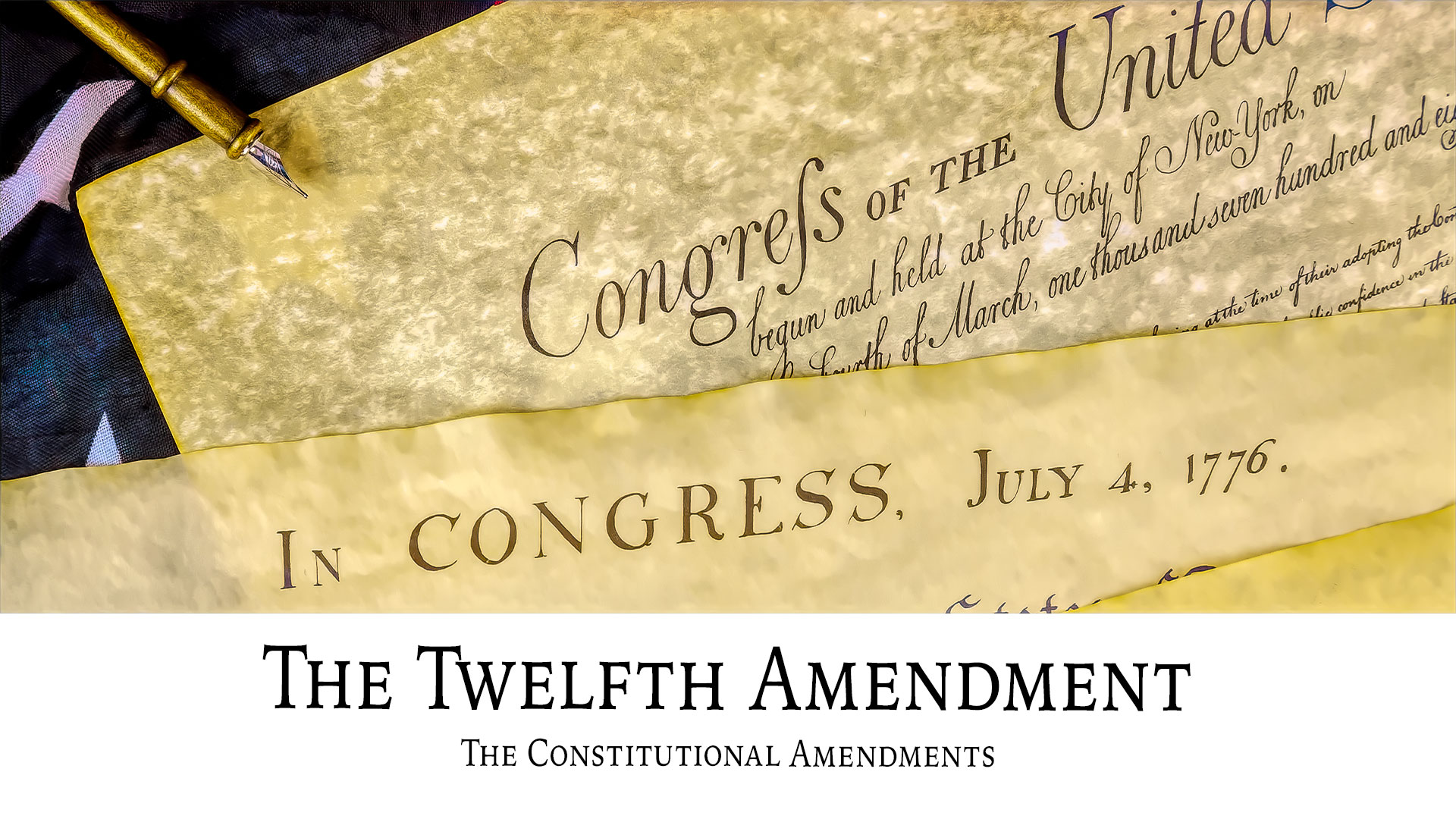 The 12th amendment