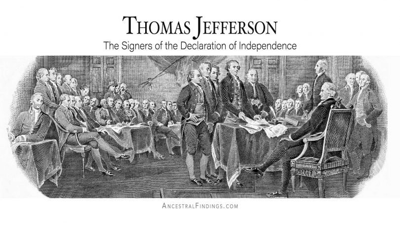 Thomas Jefferson: The Signers of the Declaration of Independence