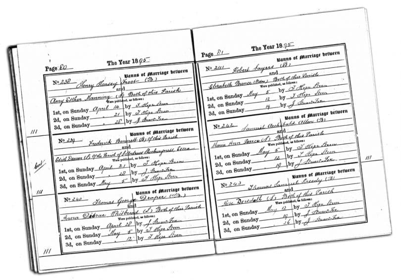 A Closer Look at Marriage Records #3