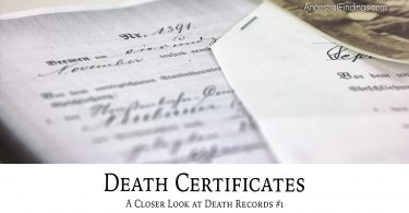 Death Certificates: A Closer Look at Death Records