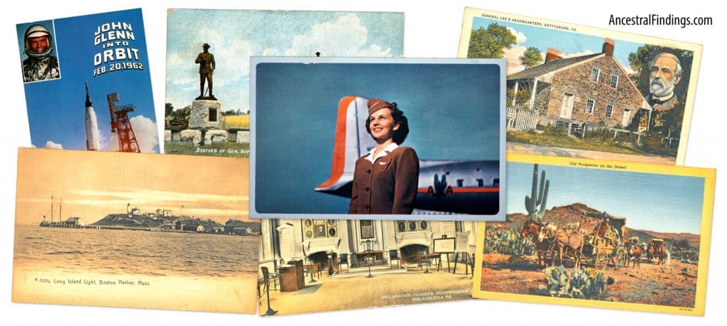Ancestral Findings Postcards