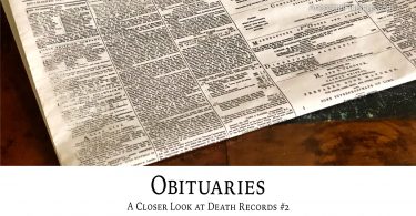 Obituaries: A Closer Look at Death Records #2