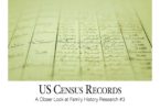US Census Records: A Closer Look at Family History Research #3