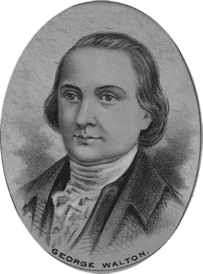 George Walton: The Signers of the Declaration of Independence