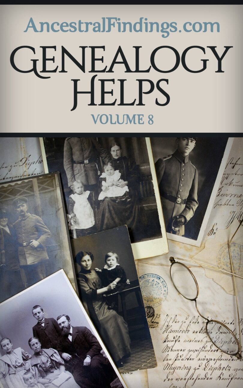 Genealogy Helps, Vol 8 (eBook)