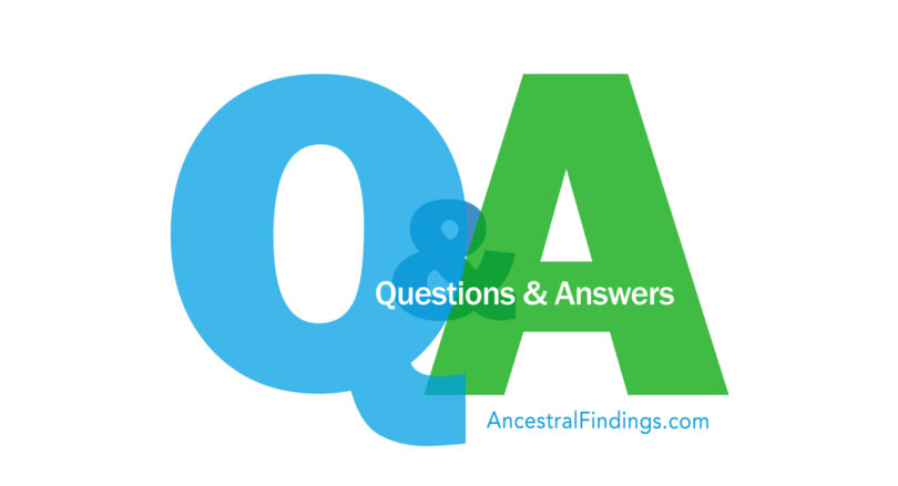 Preserving Your Family Tree: Questions and Answers