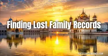 The Impact of Partition on Genealogical Research