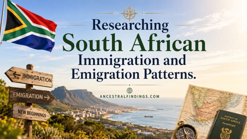 Researching South African Immigration and Emigration Patterns