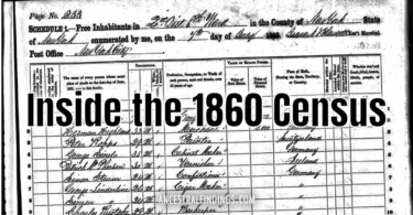 Inside the 1860 Census