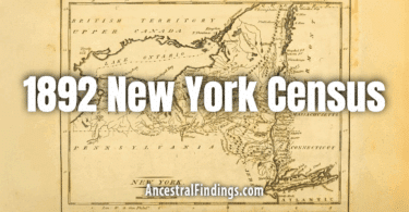 1892 New York Census Records: Filling the Gap Left by 1890