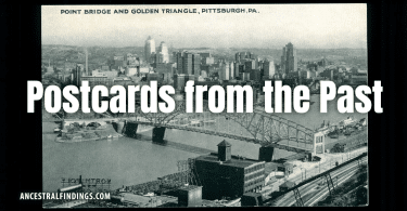 Pittsburgh’s Golden Triangle and the Lost Point Bridge | Postcards from the Past