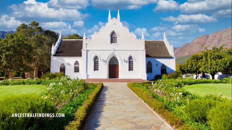 Tracing Ancestry Through South African Church and Civil Records