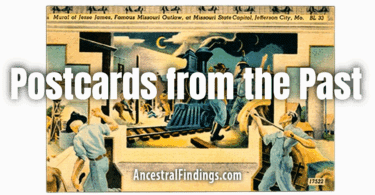 Jesse James and the Missouri State Capitol Mural | Postcards from the Past