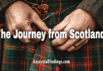 The Journey from Scotland