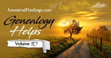 Genealogy Helps, Vol. 10 (Free eBook)