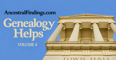 Genealogy Helps, Vol. 4 (Free eBook)