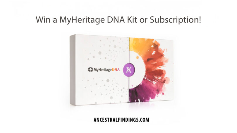 Win a MyHeritage DNA Kit or Subscription – Discover Your Family Story!