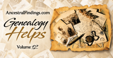 Genealogy Helps, Vol. 12 (Free eBook)