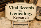 Vital Records for Genealogy Research