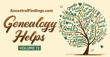 Genealogy Helps, Vol. 13 (Free eBook)