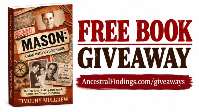 Free Book Giveaway: Mason: A Man with No Beginning by Timothy Mulgrew