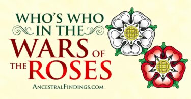 Who’s Who in the Wars of the Roses (Free eBook) — red and white roses
