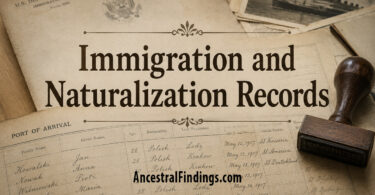 Immigration and Naturalization Records