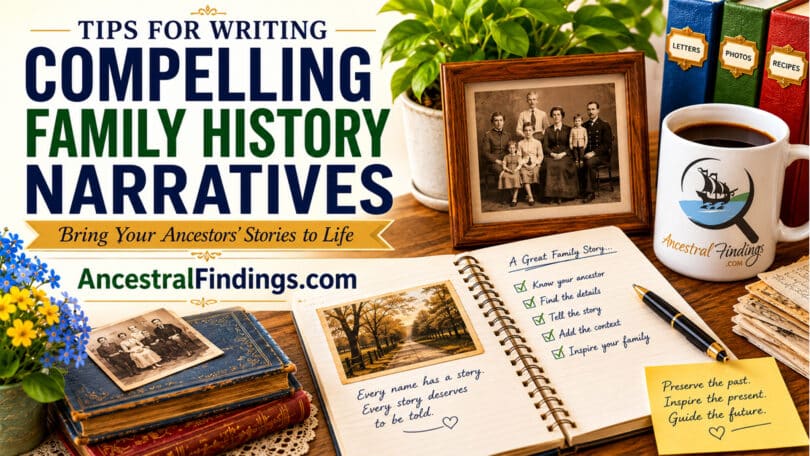 Tips for Writing Compelling Family History Narratives